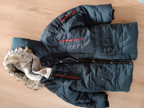 Zimná predĺžená bunda, c&a,98