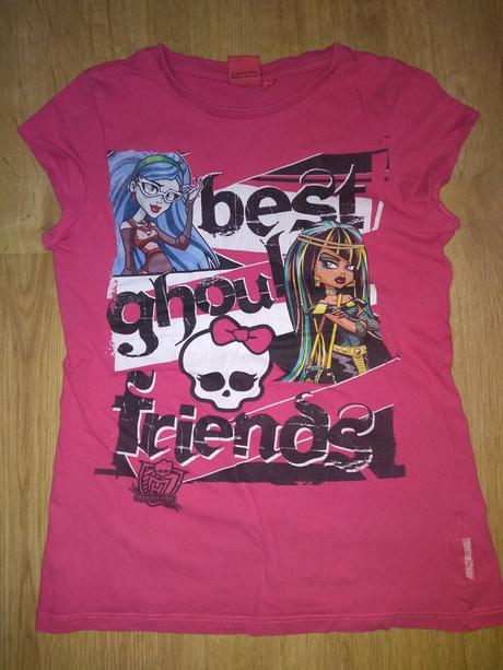 Tričko monster high, disney,146