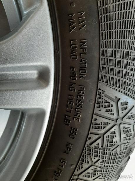 205/65 r16 h - zimné pneumatiky na originálnych di,