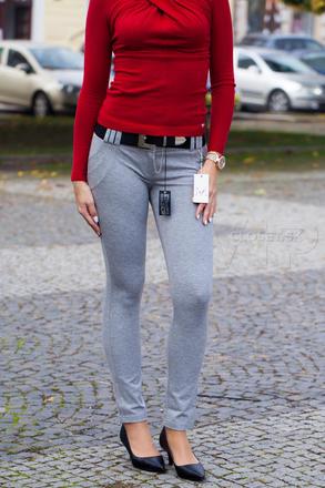 Dámske sivé nohavice mayo chix  taylor, l