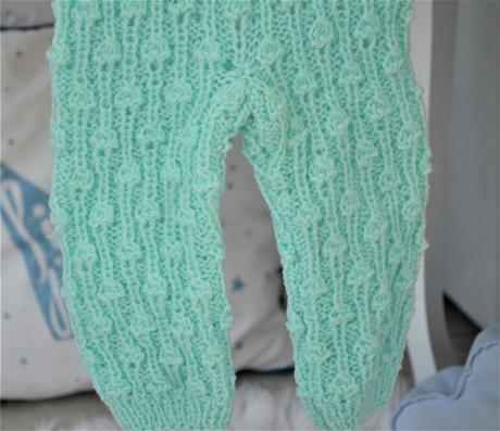 Pletené tepláčiky-68/74, 86