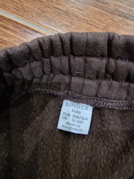 Tepláky zateplené, lindex,158