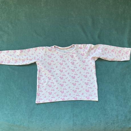 Set triciek s dlhym rukavom, kvietky, lupilu,86