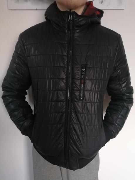 Obojstranná zimná bunda, takko,s