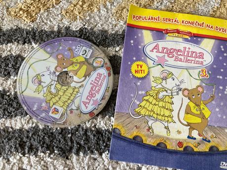 Dvd angelina ballerina 3,