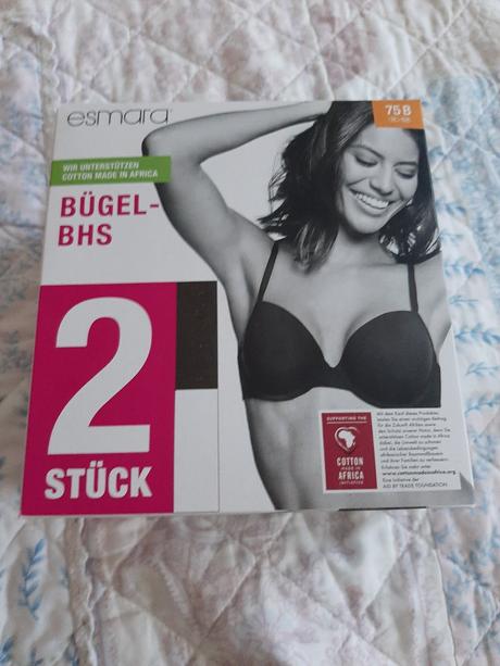 Podprsenka 75b duopack, esmara,75b