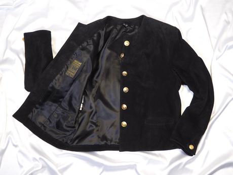 Luxusný kožený blejzer cable car clothiers, 42