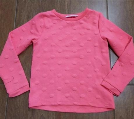 Guličkova mikina neónovej farby, h&m,122