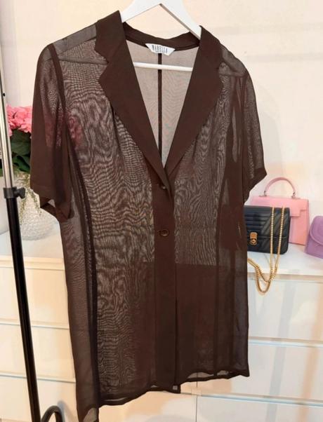 Elegantná transparentná tunika značky marella, 38 / 40 / l / m