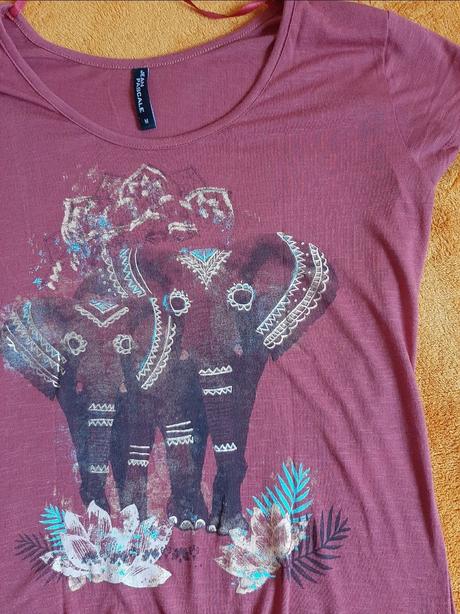 Tričko so slonmi, m
