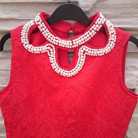 Dlhší top s perlami, xs