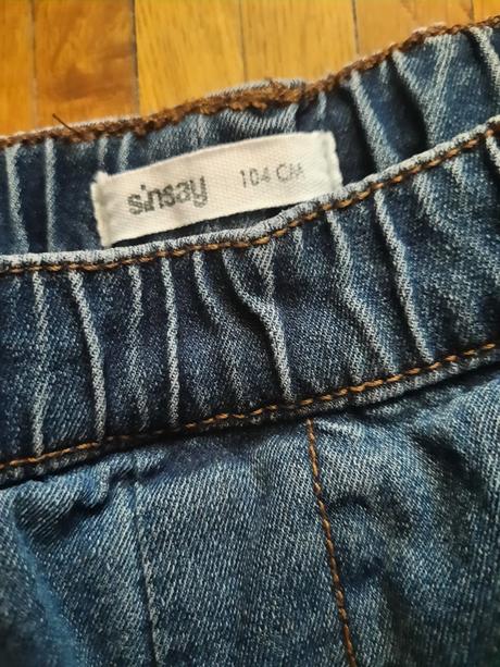 Dievčenské zateplené rifle, sinsay,104