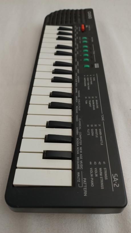 Klávesy casio sa-2, 