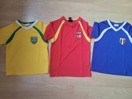 Tri tričká, h&m,98