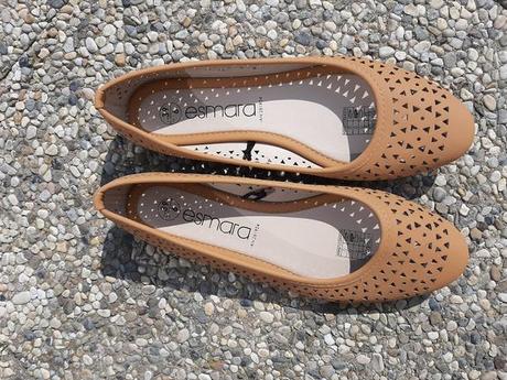 Hnedé balerínky esmara velk. 39., 39