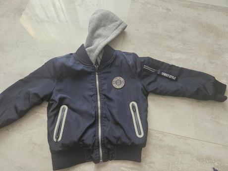 Chlapčenská zimná bunda s odním.kapucňou, 110