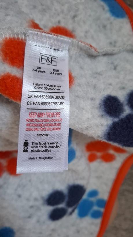 Fleesova mikina paw patrol, f&f,104