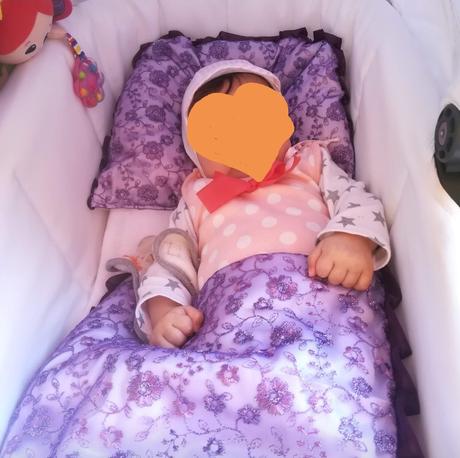 Vyšívaný setik do kočíka, 