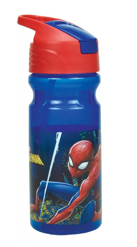 Plastová fľaša spiderman 550ml - skladom,