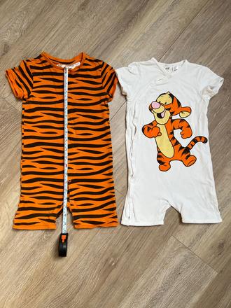 Pyžama h&m 2ks. vel.86-92, h&m,86