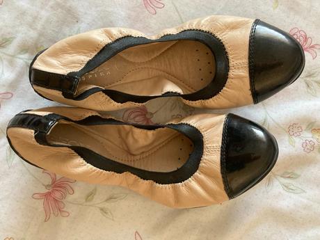 Geox kožené púdrové baleríny, geox,33