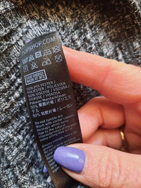 Dámske /dievčenské pletené šaty, topshop,36