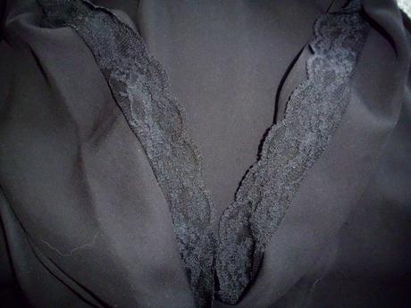 Blúzka čierna s-m, zara,s