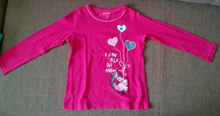Tričko "i can fly so high" 98-104, lupilu,98