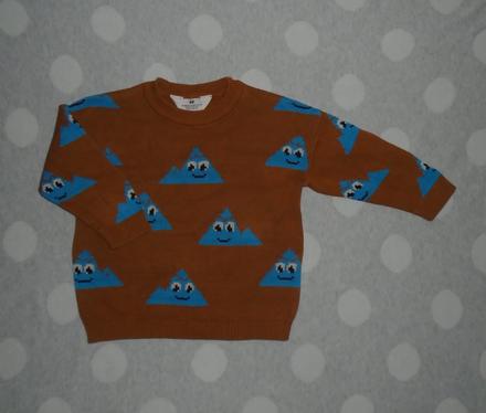 Sveter na 3 až 4 roky, h&m,104