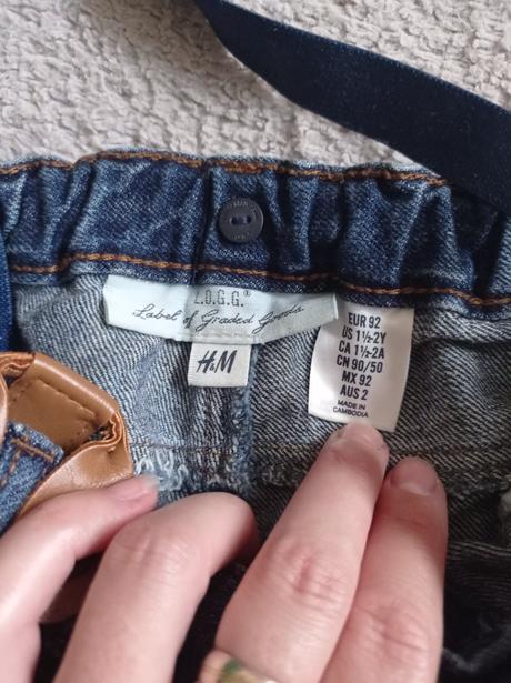 Kraťasy a pólo tričko, h&m,92