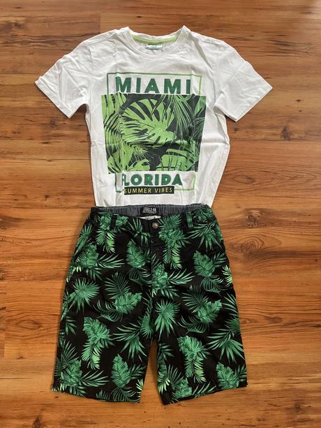 Kratase + tričko, h&m,158