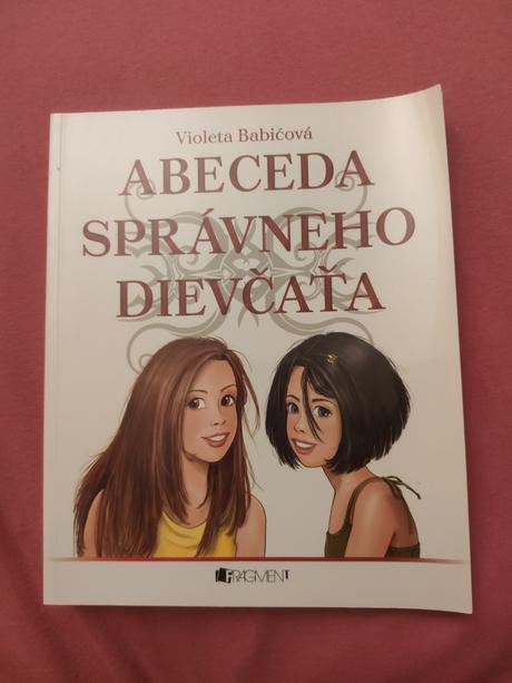 Kniha "abeceda správneho dievčaťa", 