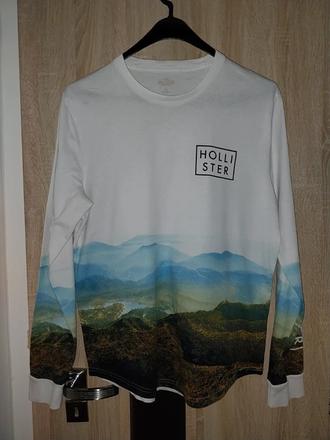 Pánske tričko m-ko, hollister,m