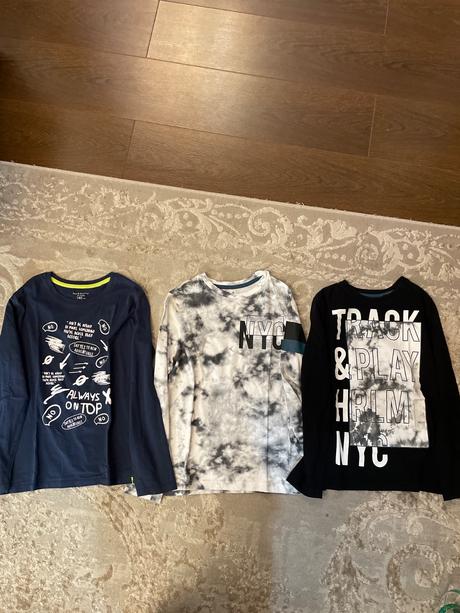 Trička s dlhym rukavom, 134