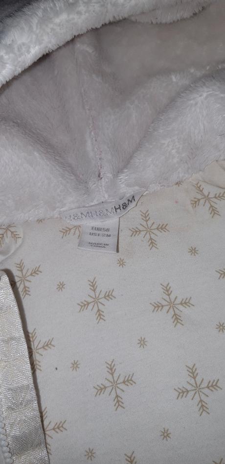 Fusak z ručkami 56/ 62, h&m