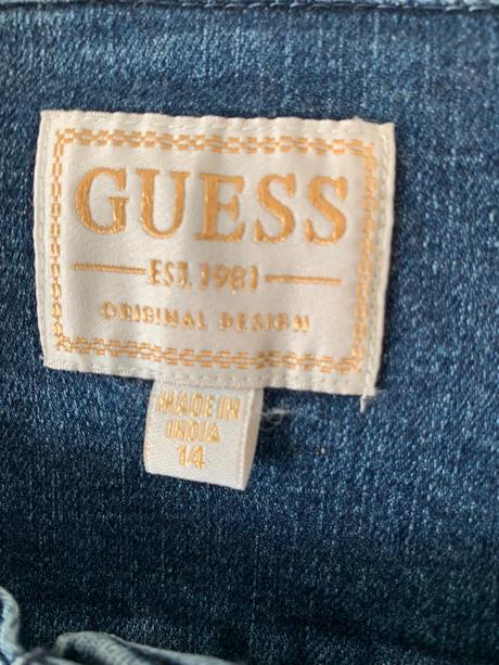 Rifľová bundička guess č. 164, 14r., guess,164