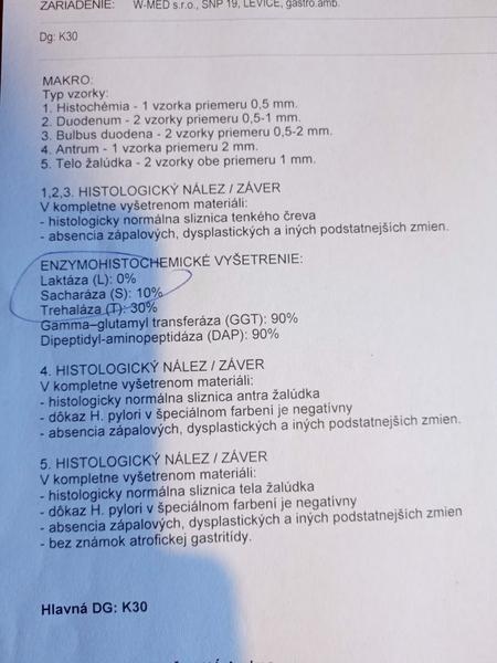 Ako postupovať pri takýchto výsledkoch z gastroenterológie?