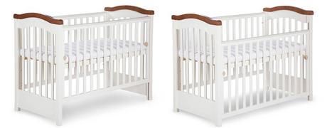 Postieľka rafal béž-orech s poloh. bočnicou akcia, šírka (cm): 60,dĺžka (cm): 120