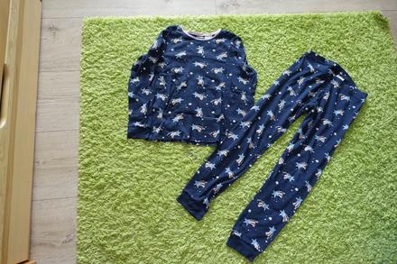 Pyžamo s kométami, h&m,146