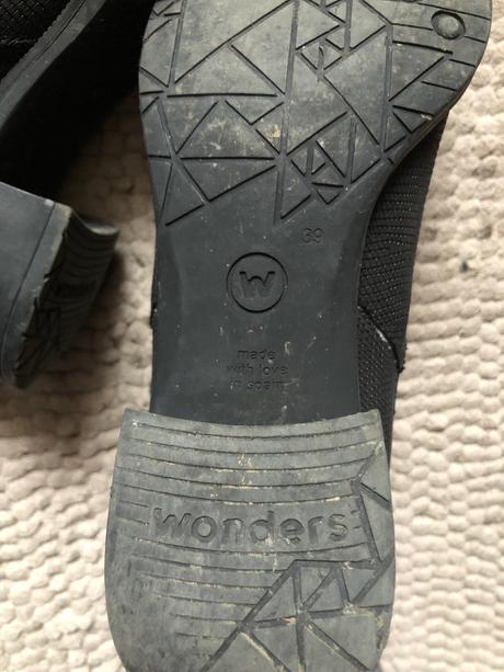 Celokožené topánky wonders, 39