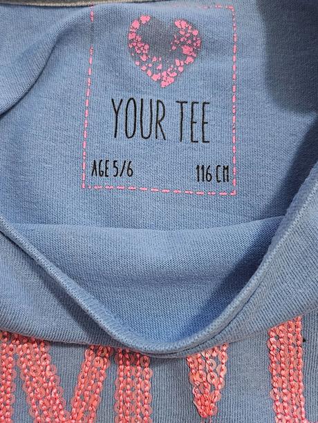 Tričká 3ks, benetton,116