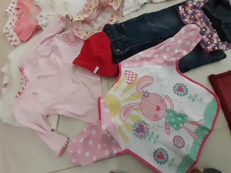 Predam mix oblecenia pre dievcatko 6-9 mesiacov, 68–80