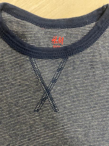 Tričko bio bavlna, h&m,140