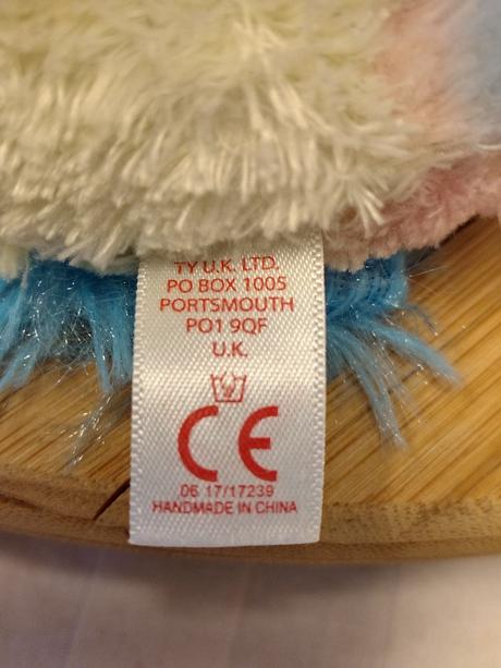 Zberateľský plyšák jednorožec blitz ty beanie boos,