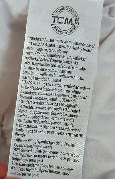 Teplý dievčenský spací vak, tchibo