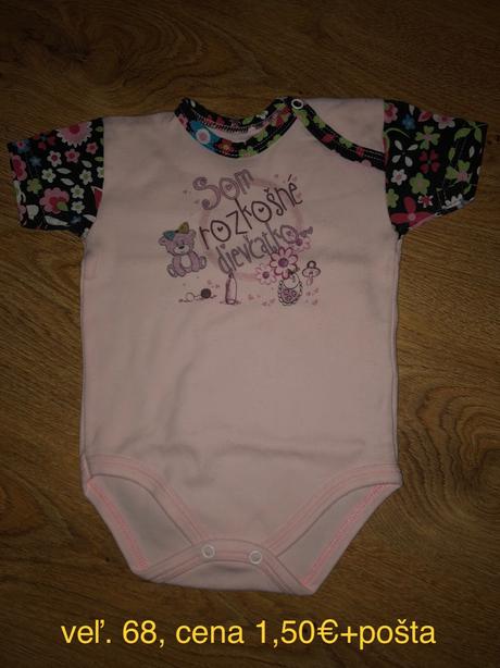 Tričko s nápisom, 68