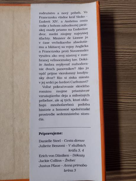 Joan seymour - večná ambra (voľné pokračovanie), 