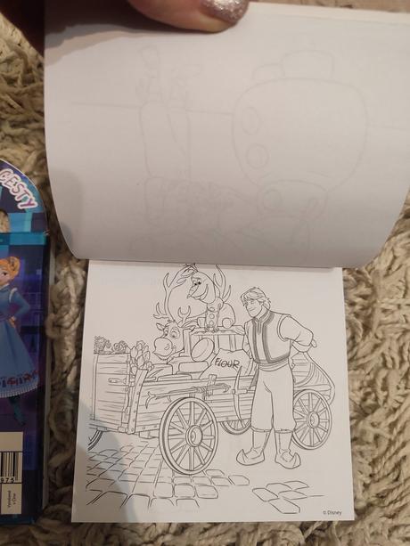 Frozen omaľovánka, 