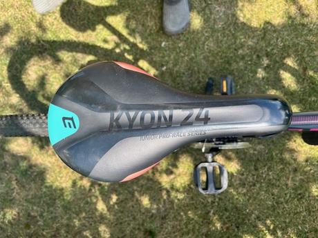 Bicykel dema pegas 24 šedý-ružový, dema,24