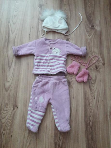 Komplet 68 az 74 zima dievca, baby,74